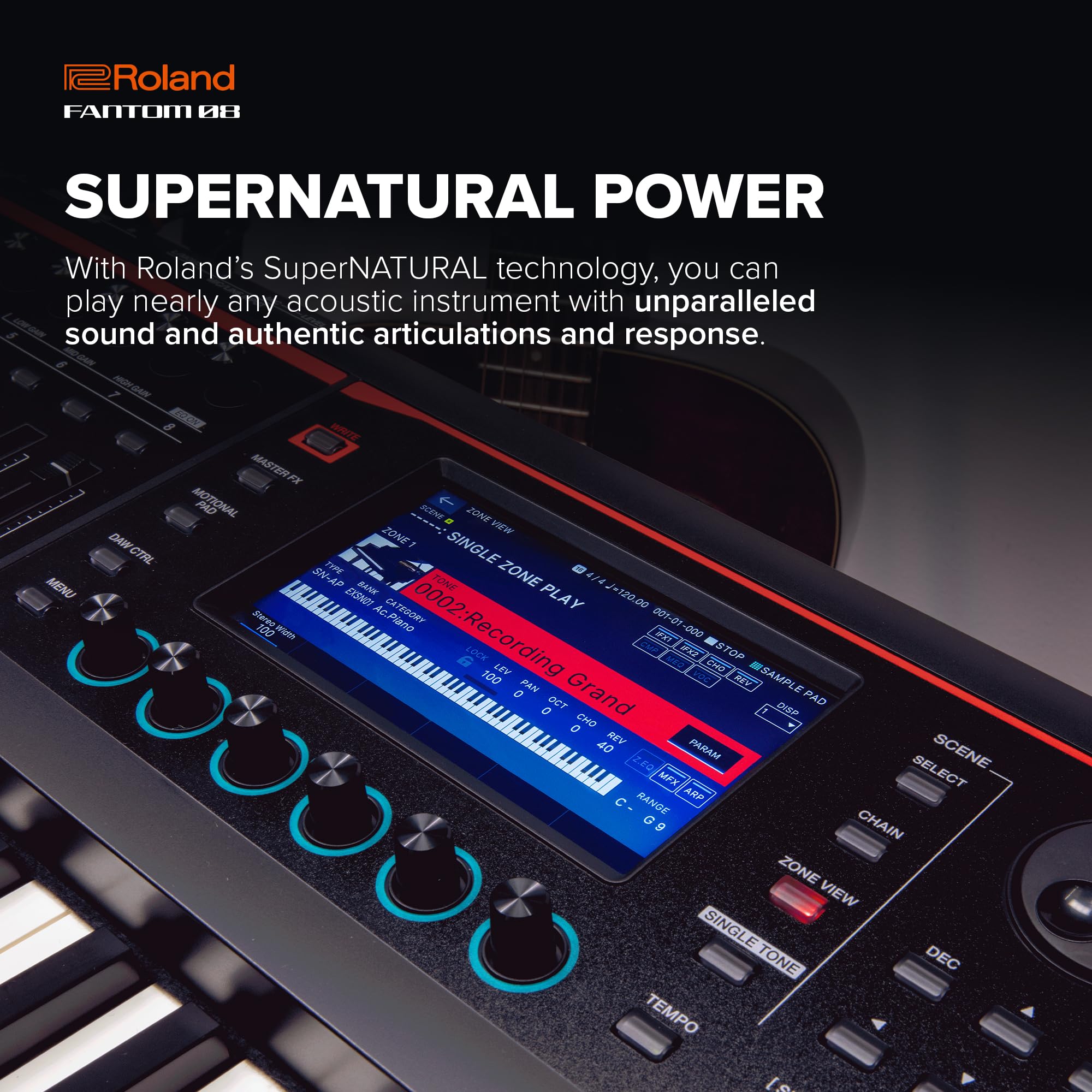 Amazon | ROLAND FANTOM-08 MUSIC WORKSTATION シンセサイザー